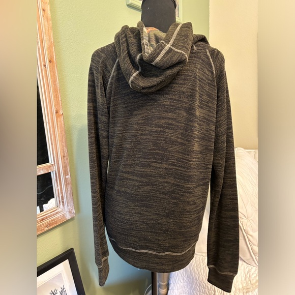 Western Panhandle Green Medium Hoodie Southwest jacket pockets olive army green - Picture 14 of 15